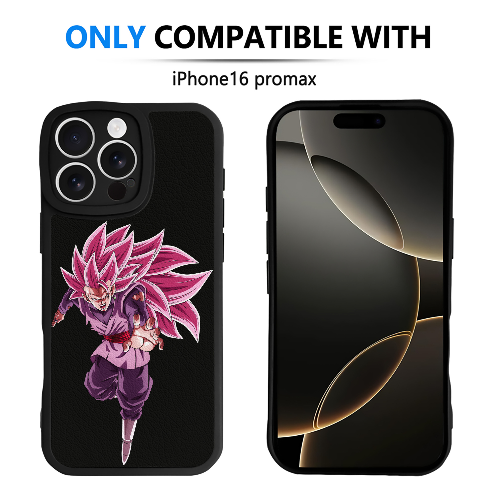 （画像用） ドラゴンボール ベジット DRAGON BALL Vegetto 【iPhone 16シリーズ対応】シリコンスマホケース（レザー調） 材質：シリコン